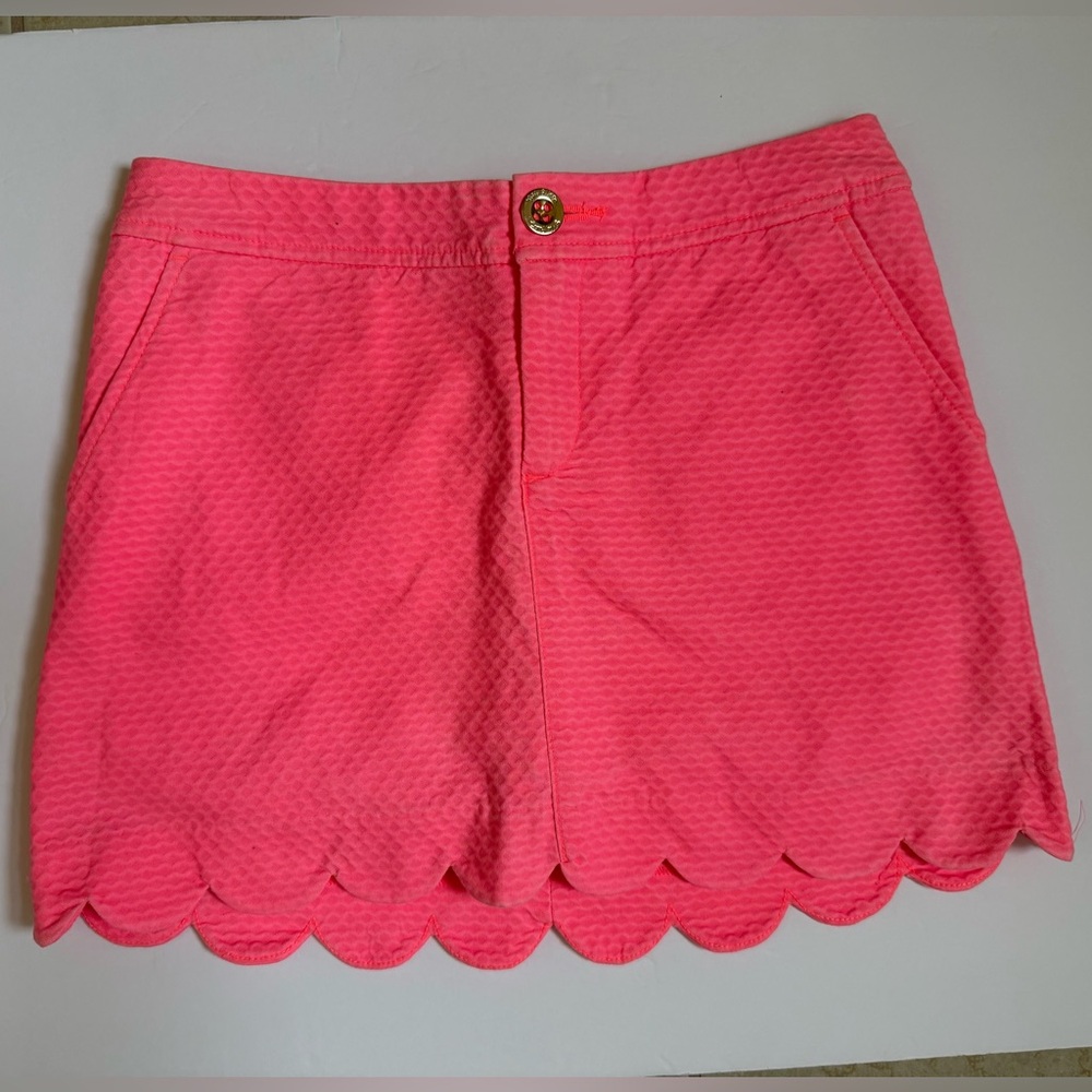 Lilly Pulitzer Collette Skort Scallop Hem